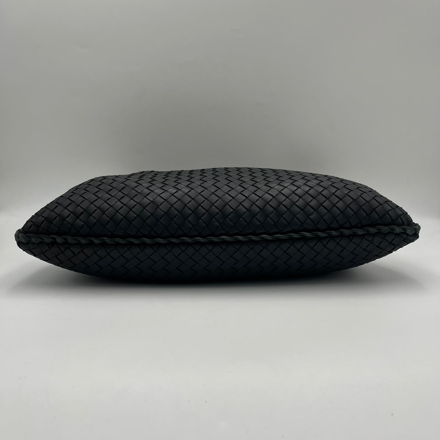 Bottega Veneta Black Intrecciato Large Hobo Bag