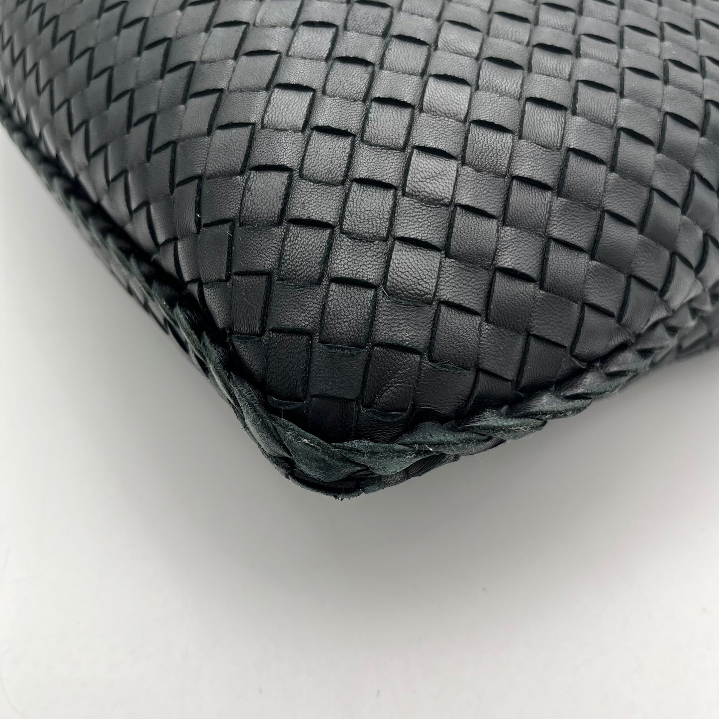 Bottega Veneta Black Intrecciato Large Hobo Bag