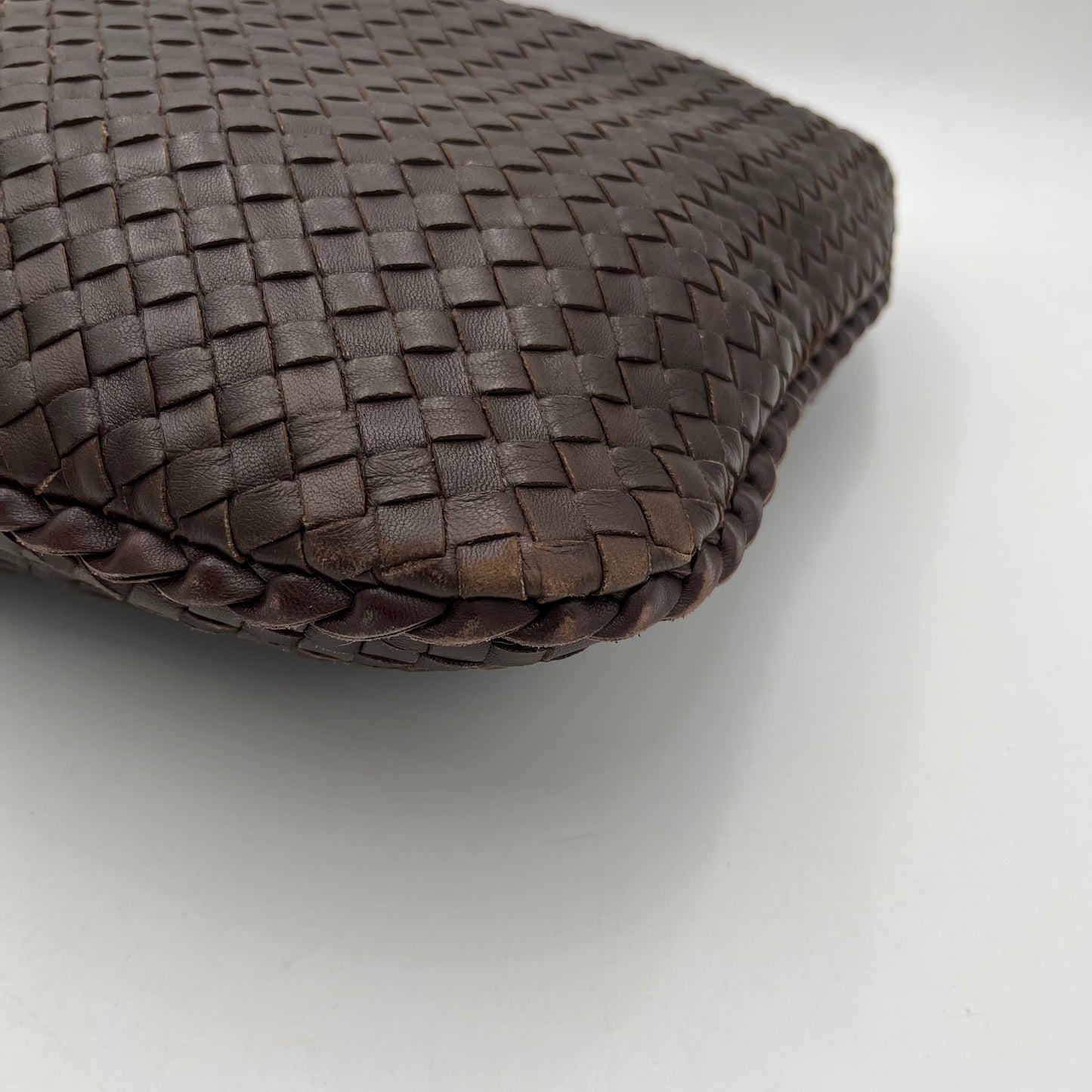 Bottega Veneta Brown Intrecciato Large Hobo Bag