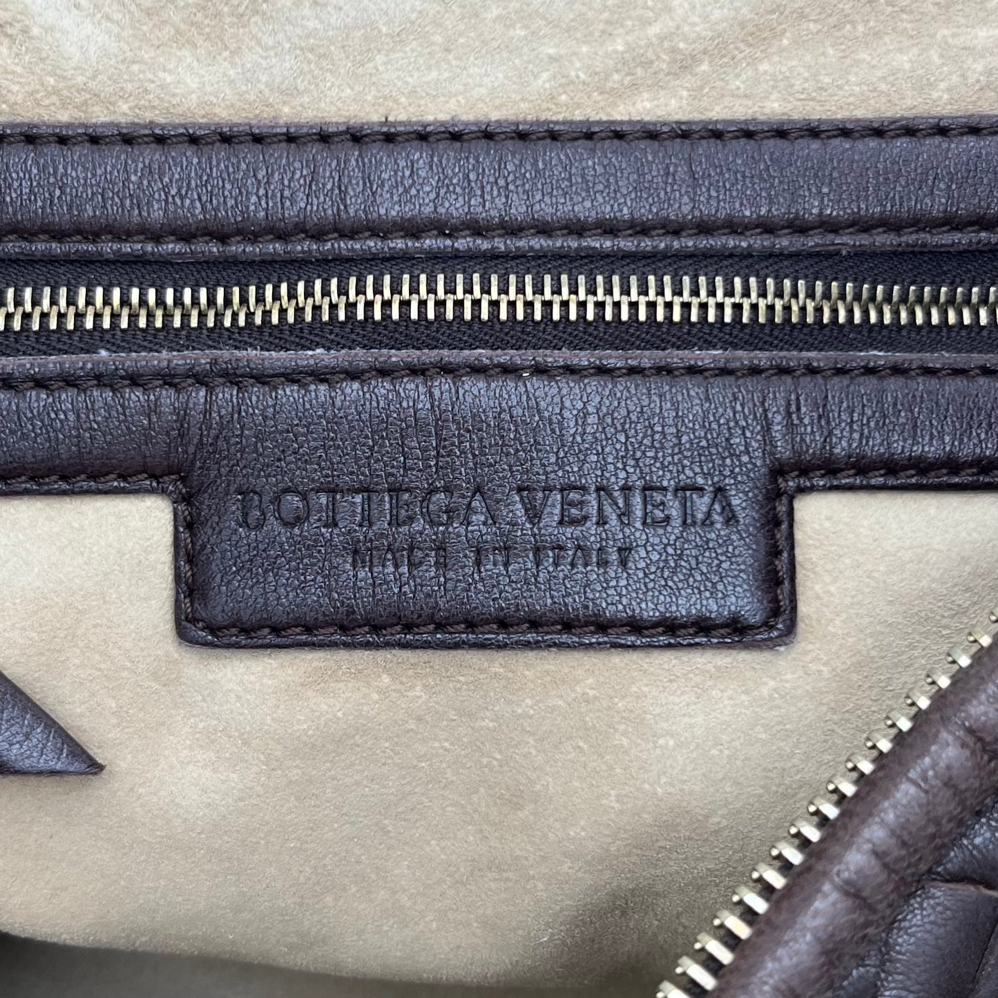Bottega Veneta Brown Intrecciato Large Hobo Bag