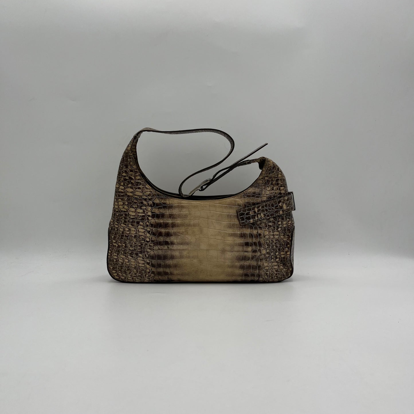 Salvatore Ferragamo Himalayan Gancini Hobo Shoulder Bag