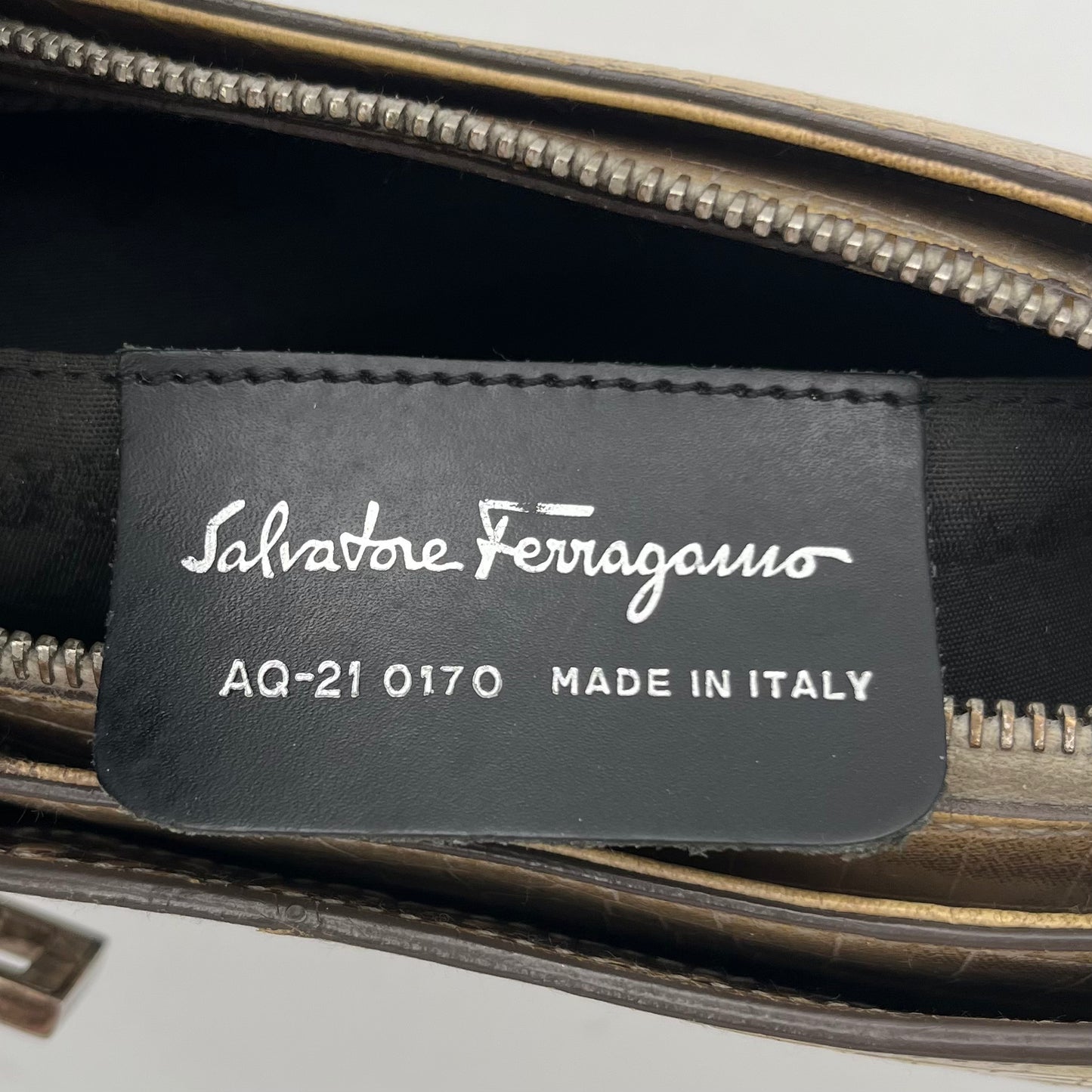 Salvatore Ferragamo Himalayan Gancini Hobo Shoulder Bag