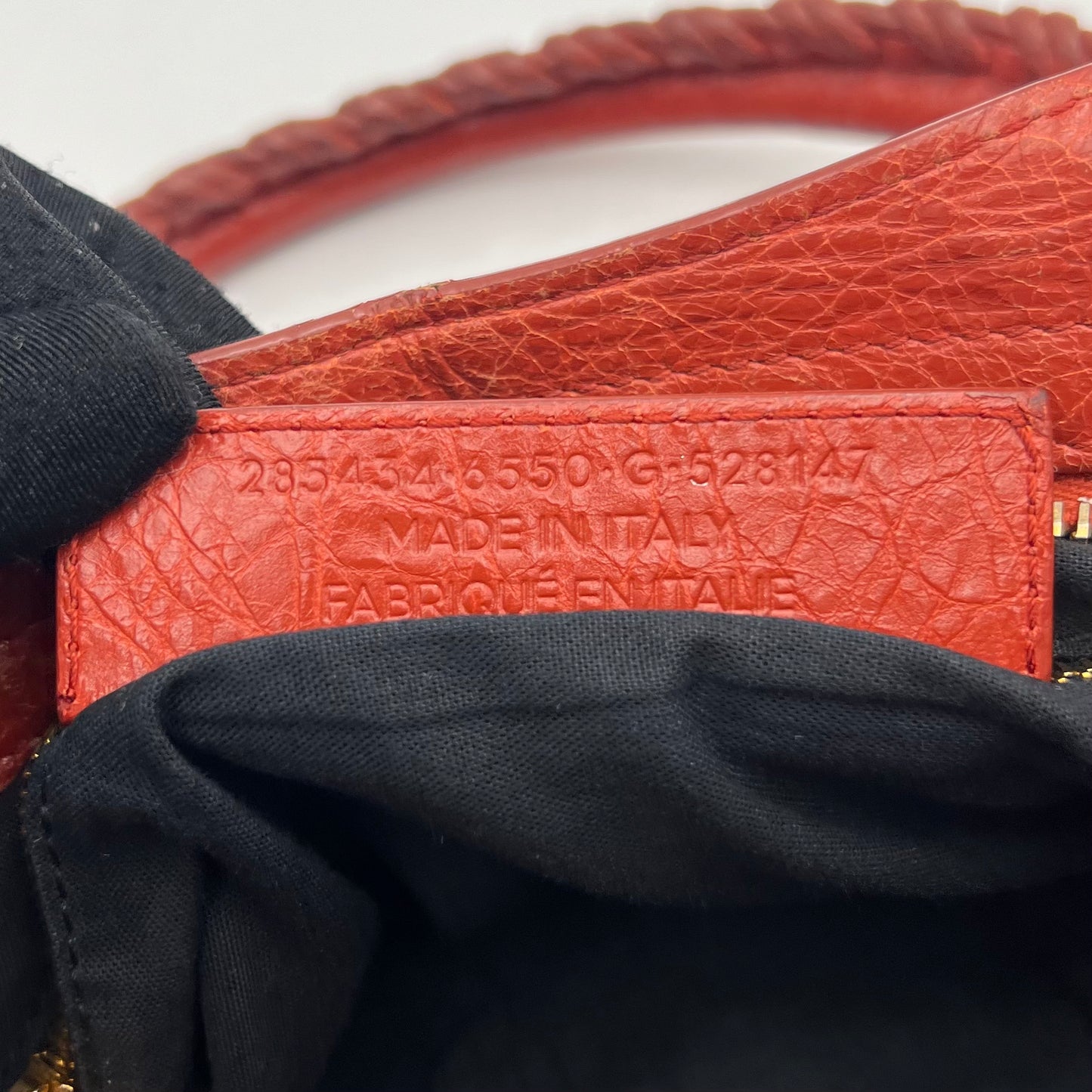 Balenciaga Rust Leather Giant 12 Town GHW