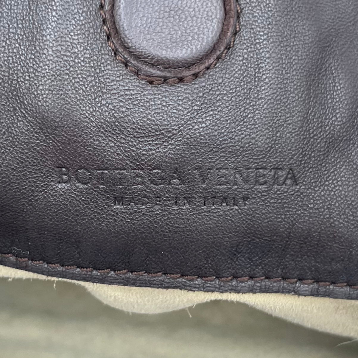 Bottega Veneta Brown Intrecciato Campana Large Hobo Bag