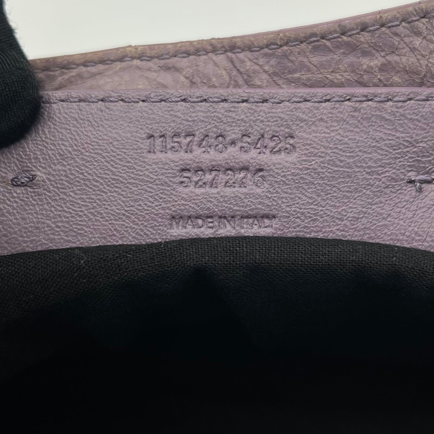 Balenciaga Indigo Lilac Leather Classic City
