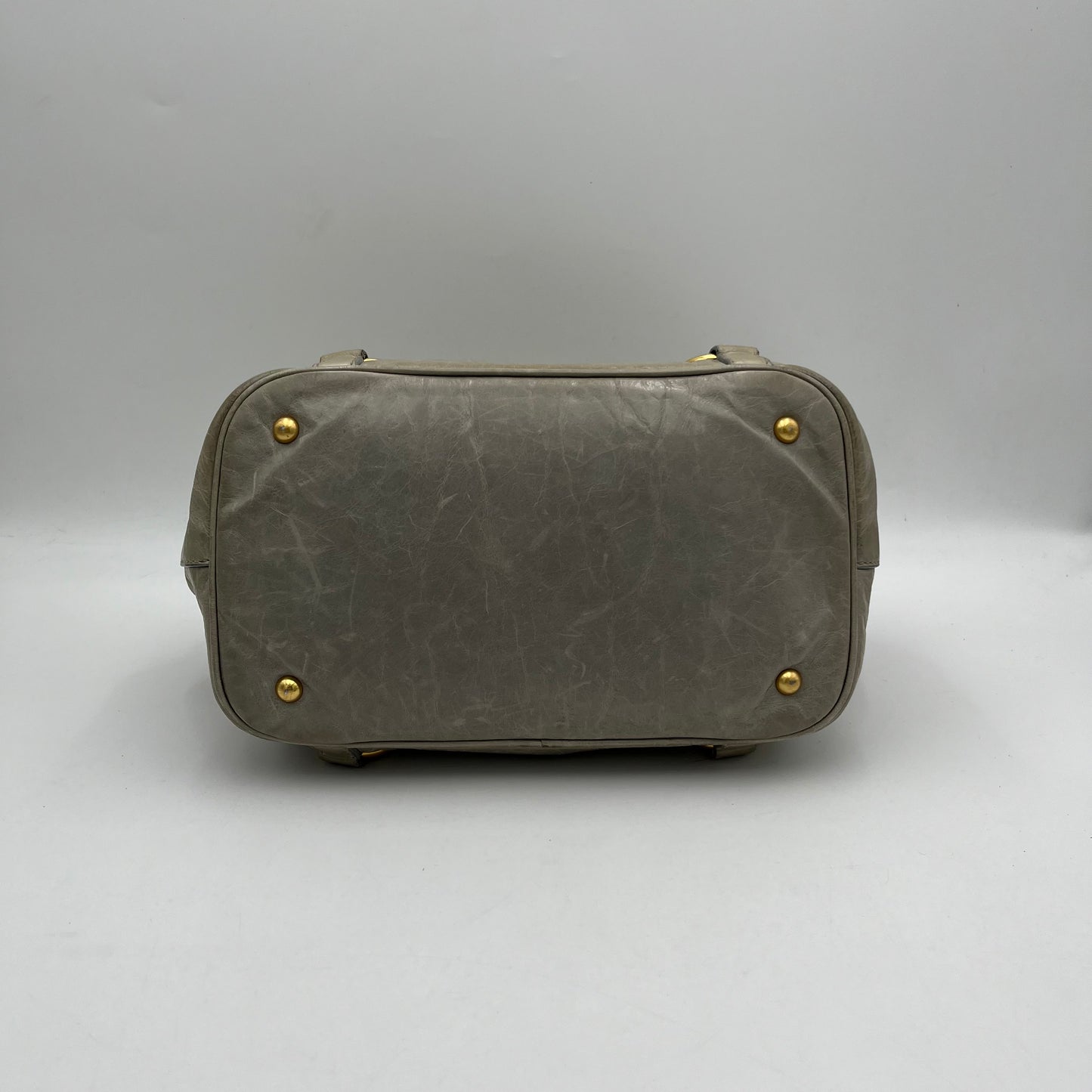 Miu Miu Vitello Leather Handbag