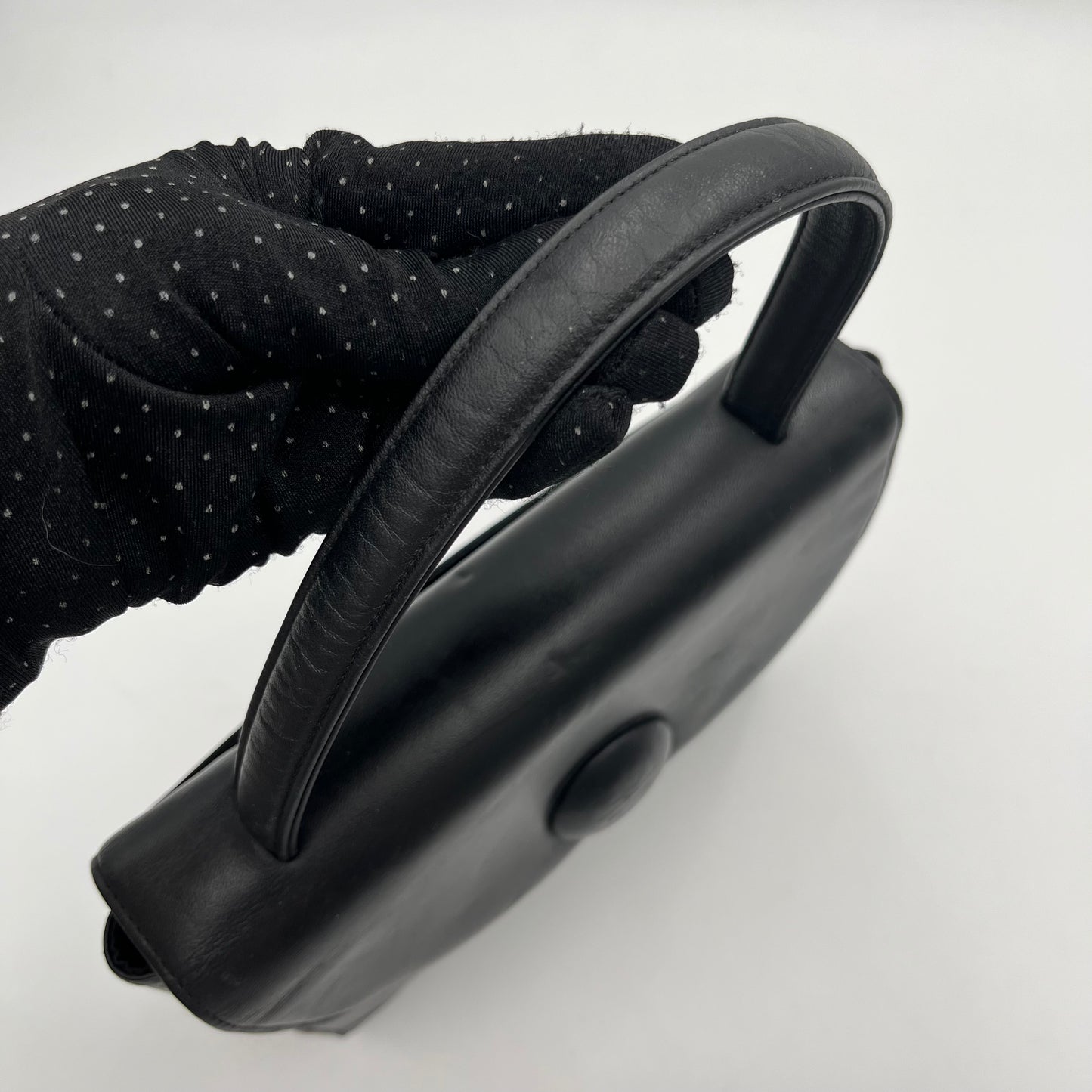Givenchy Maroquinerie Black Leather Kelly