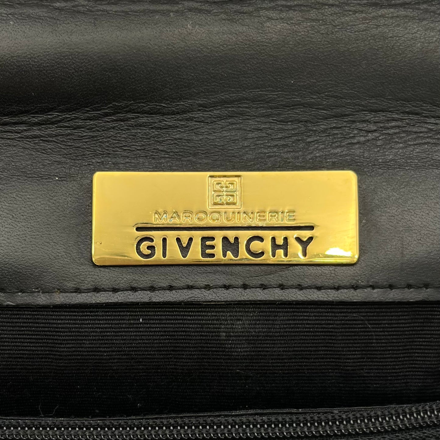 Givenchy Maroquinerie Black Leather Kelly