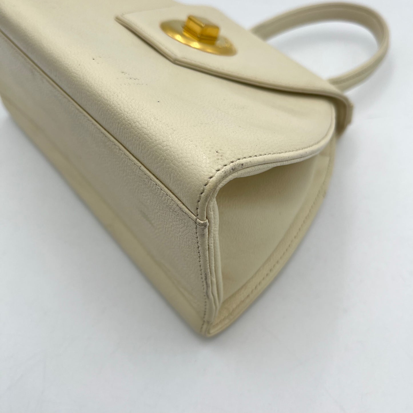 Givenchy Sacs White Leather Top Handle