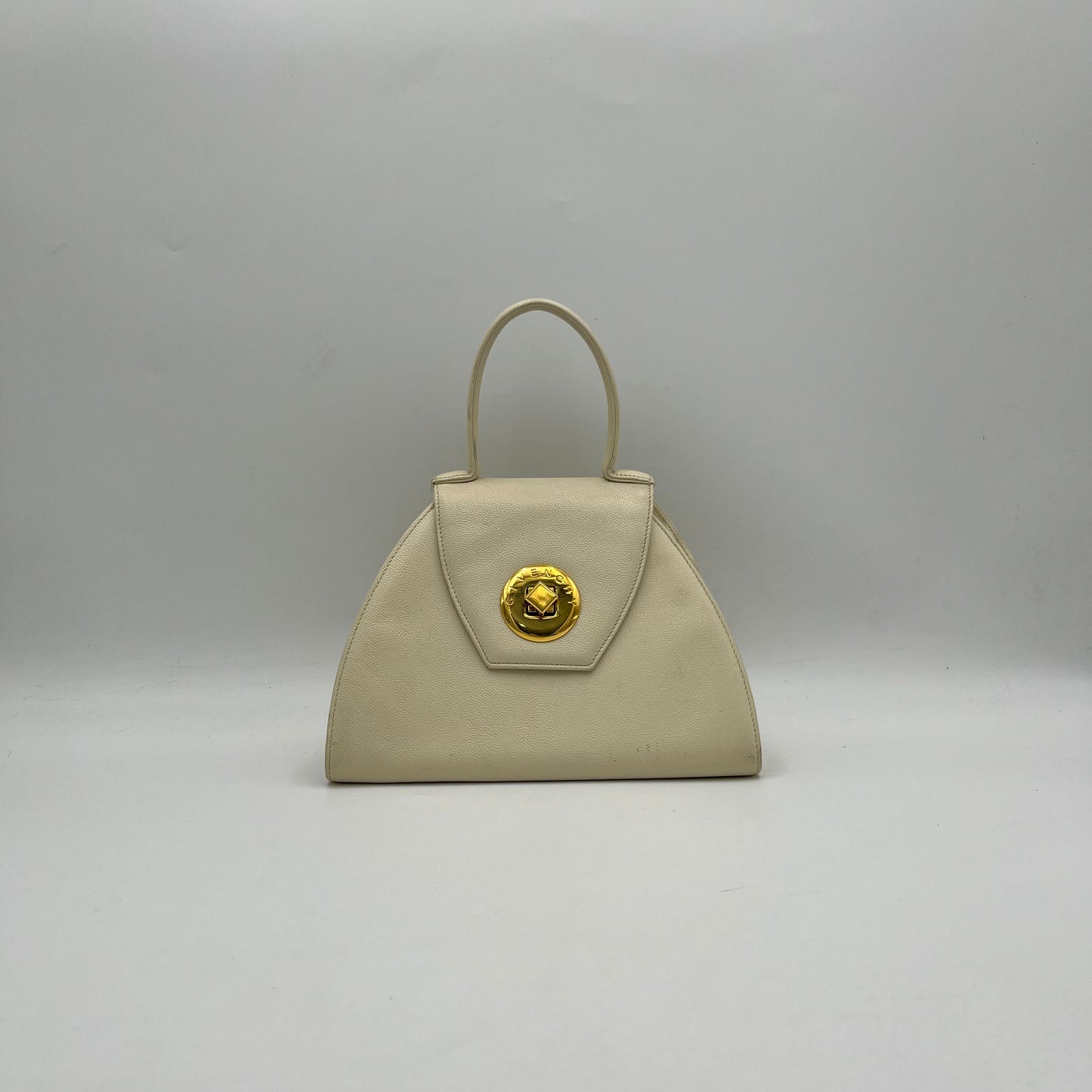 Givenchy Sacs White Leather Top Handle