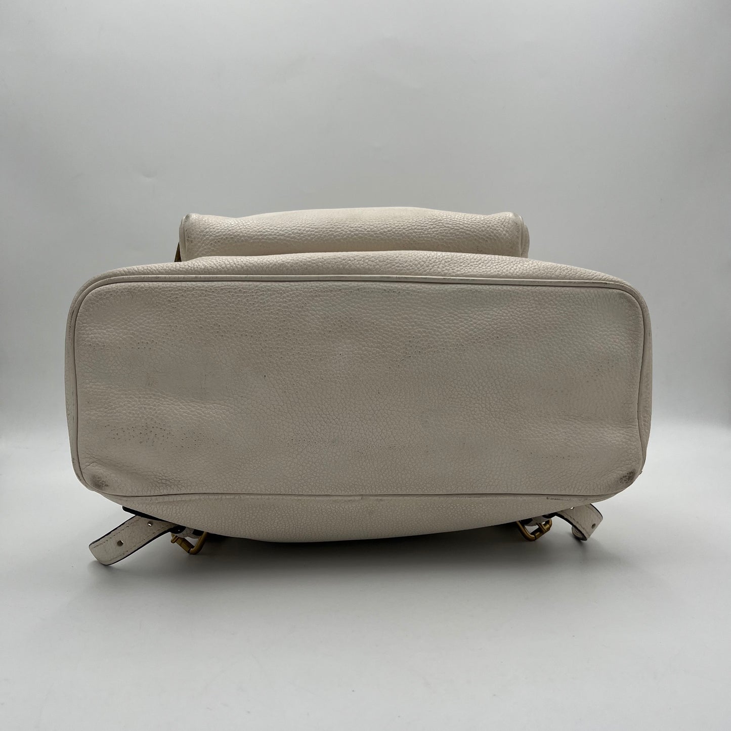 Coach White Carrie Backpack