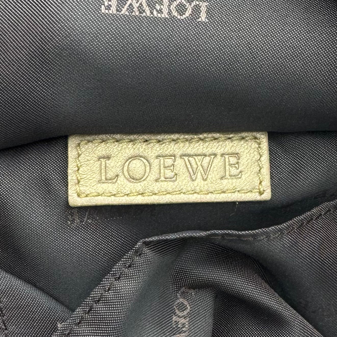Loewe Gold Anagram Nappa Aire Handbag