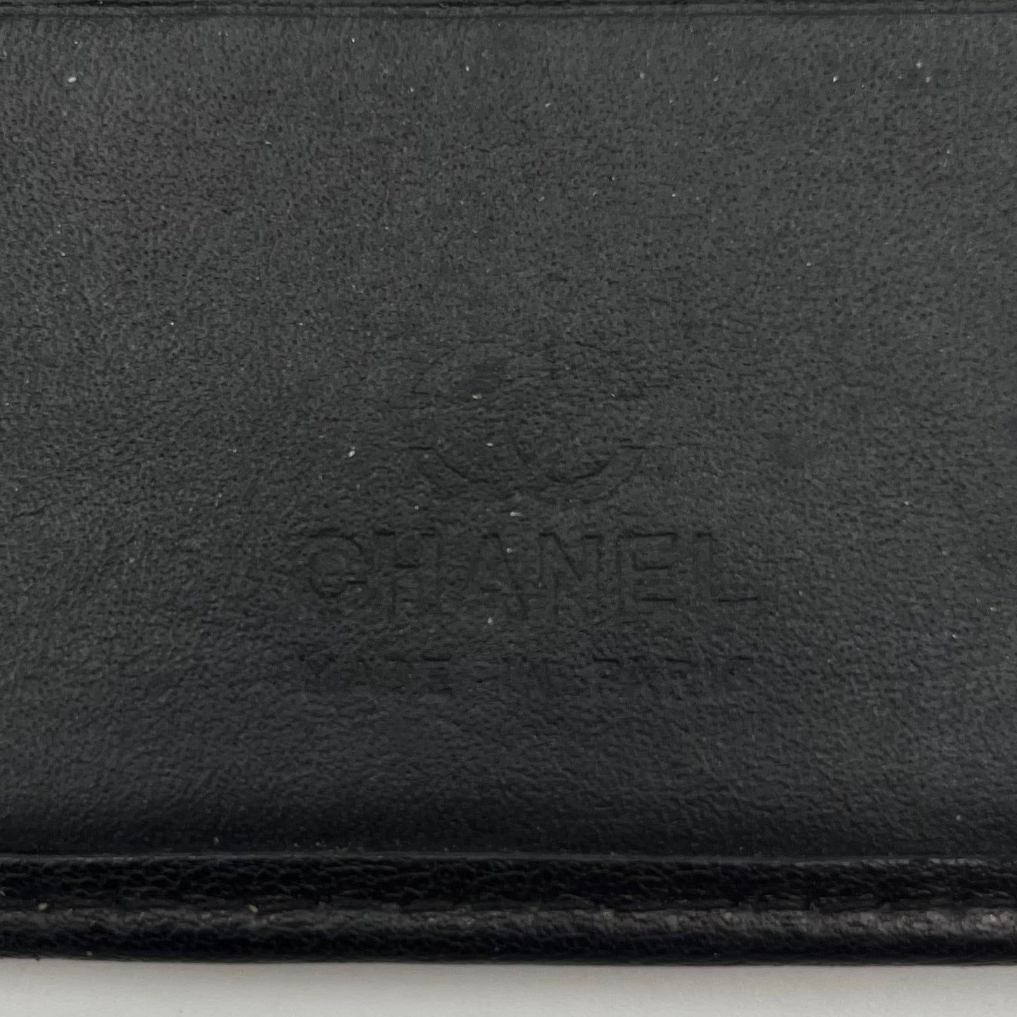 Chanel Black Quilted Bifold Long Wallet