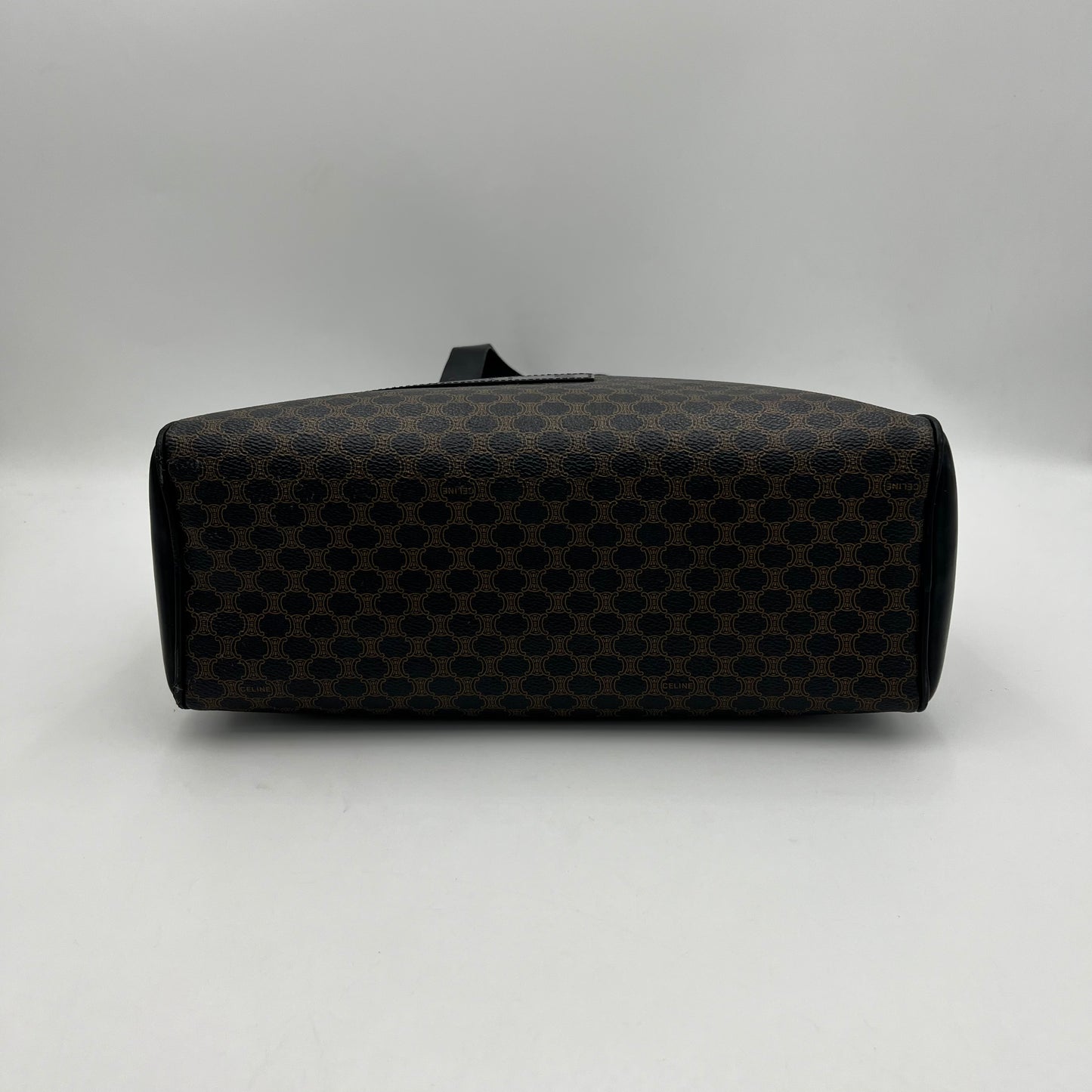 Celine Paris Black Macadam Handbag