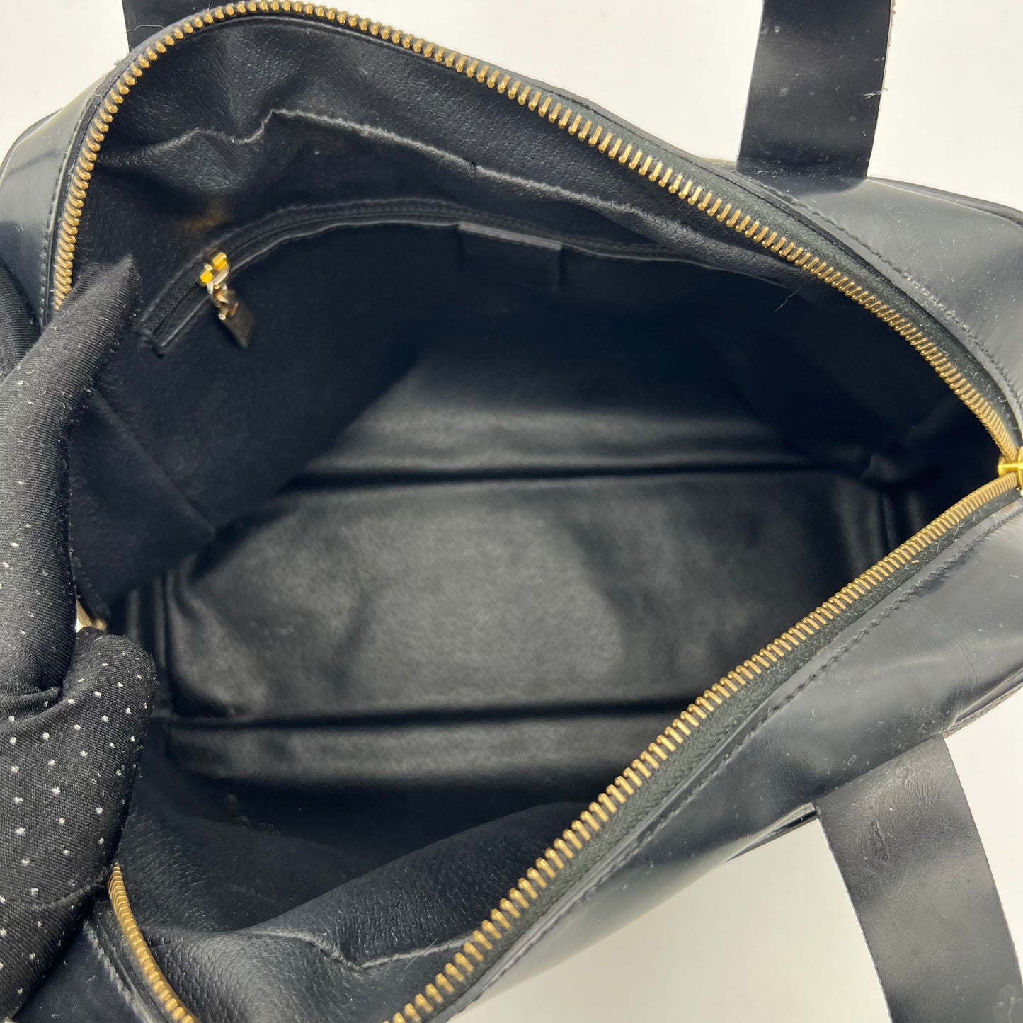 Celine Paris Black Macadam Handbag