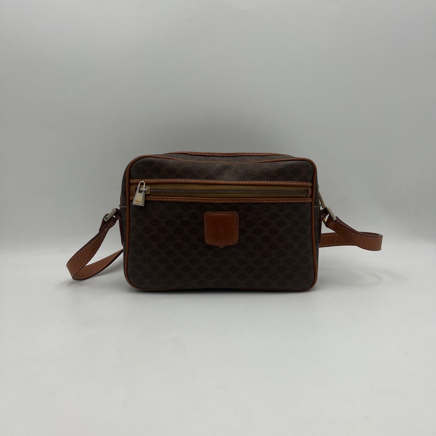 Celine Paris Macadam Camera Crossbody
