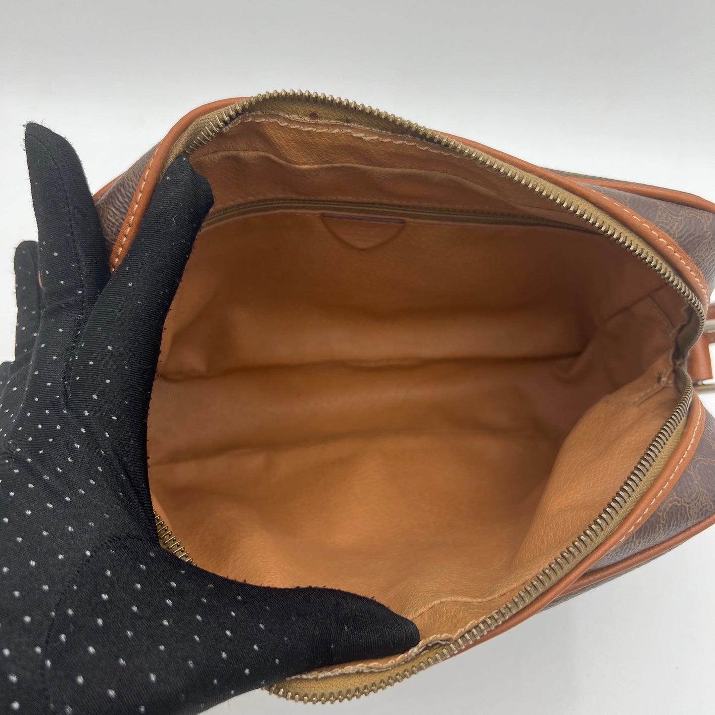 Celine Paris Macadam Camera Crossbody