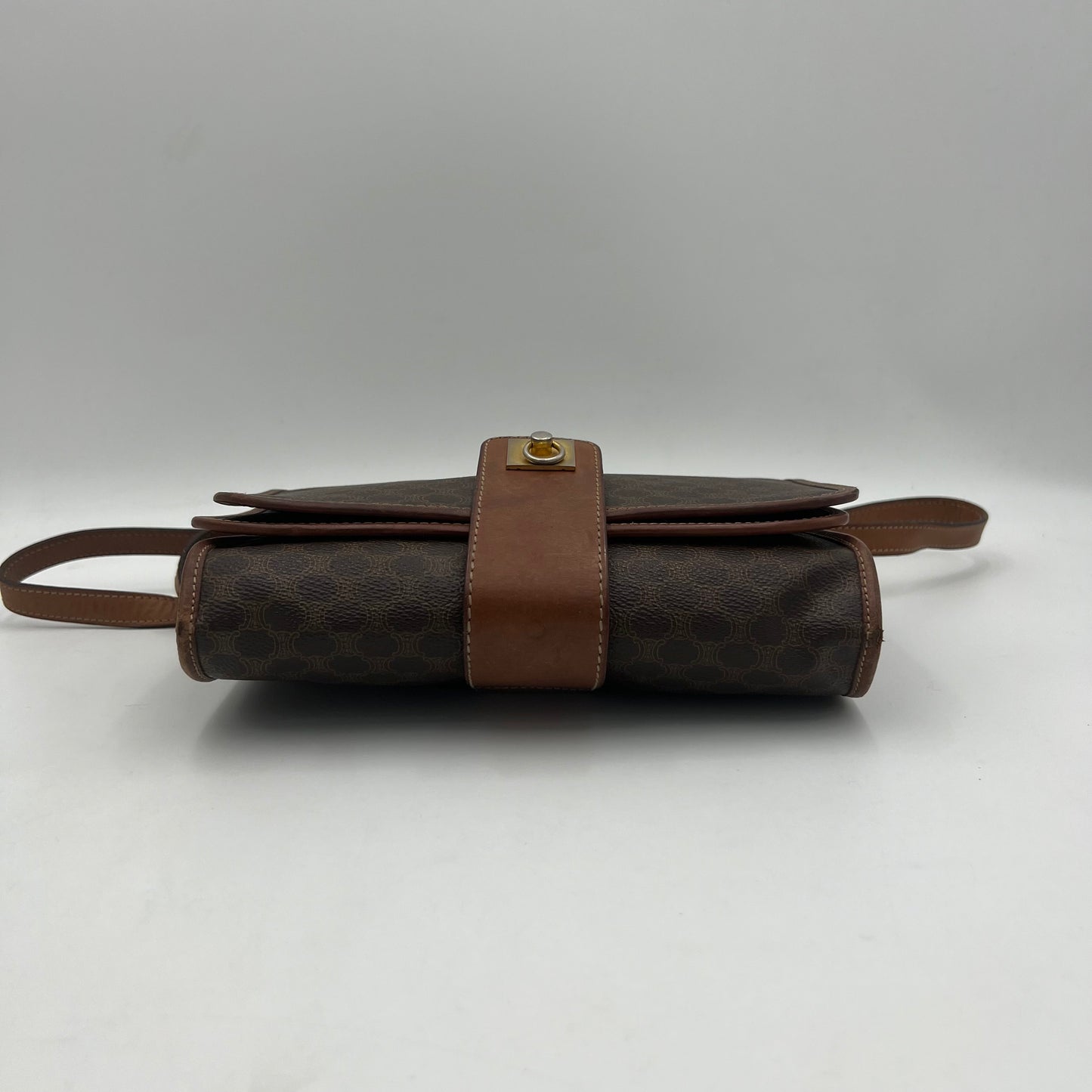 Celine Paris Macadam Double Flap Crossbody