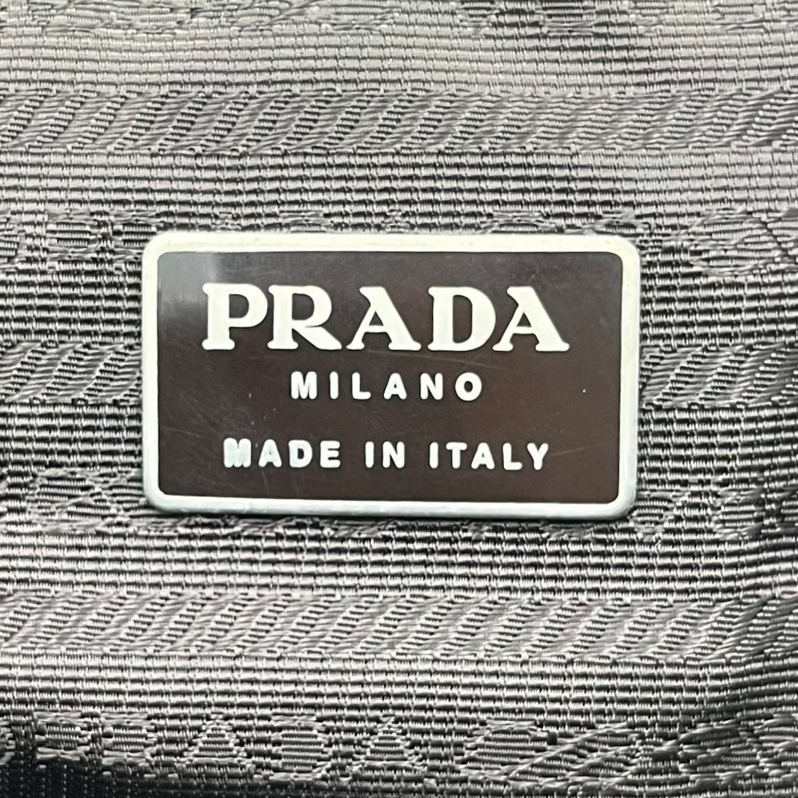 Prada Green Nylon Messenger Crossbody