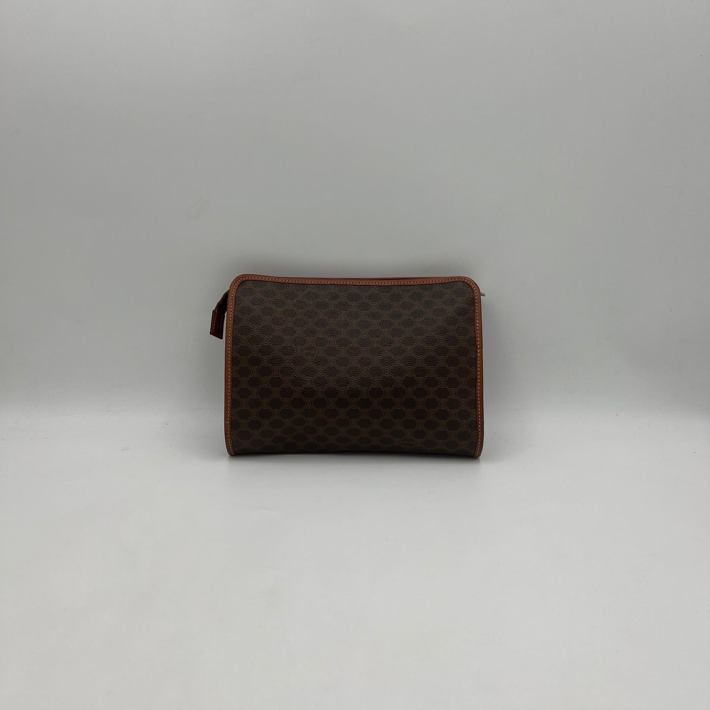 Celine Paris Macadam PVC Zip Large Clutch