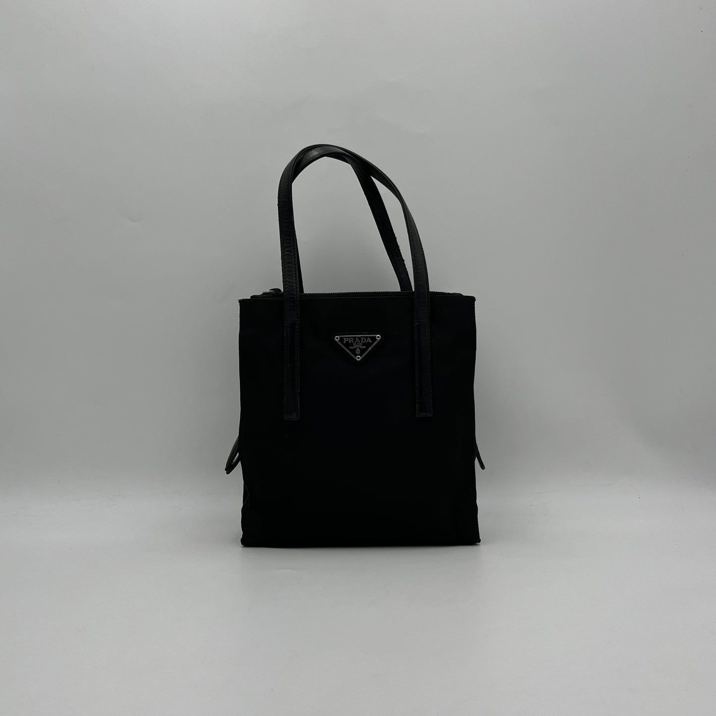 Prada Black Nylon Mini Tote (Code 22)