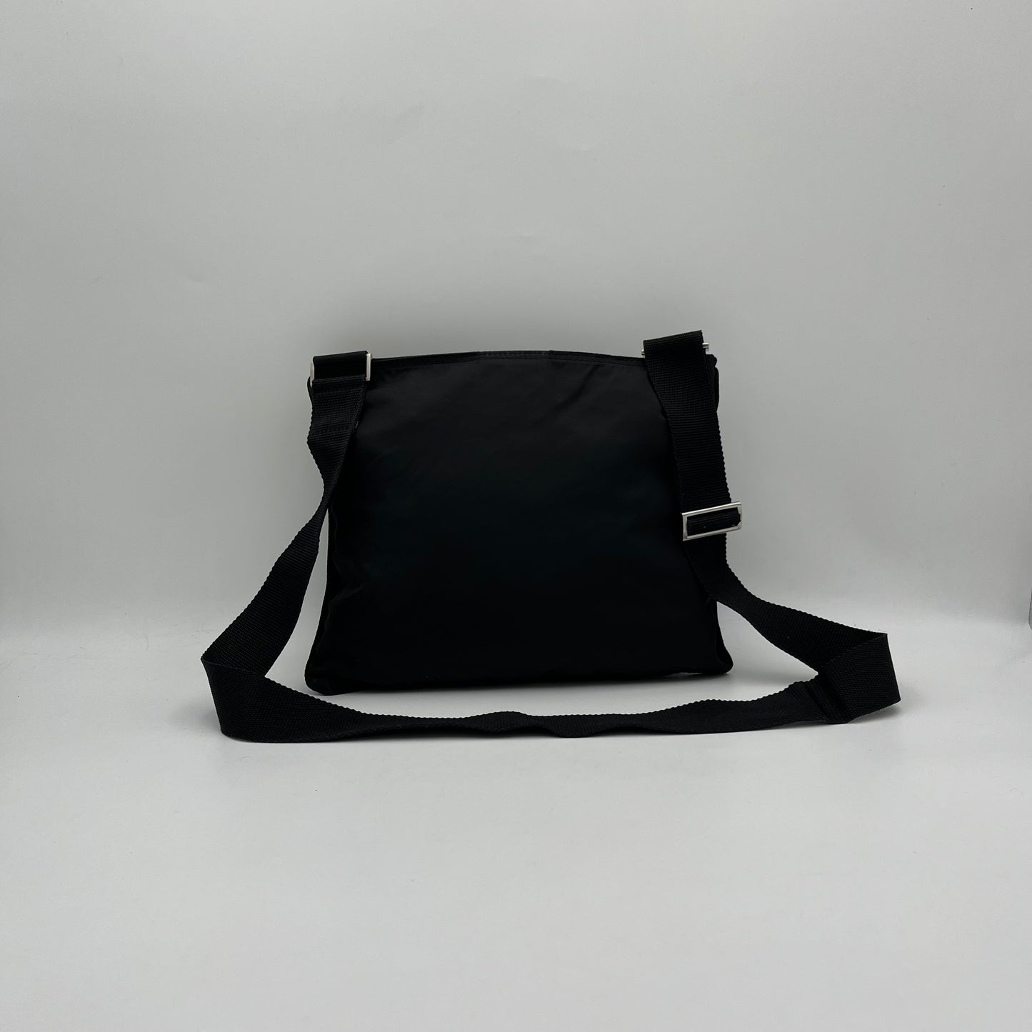 Prada Black Nylon Slim Crossbody