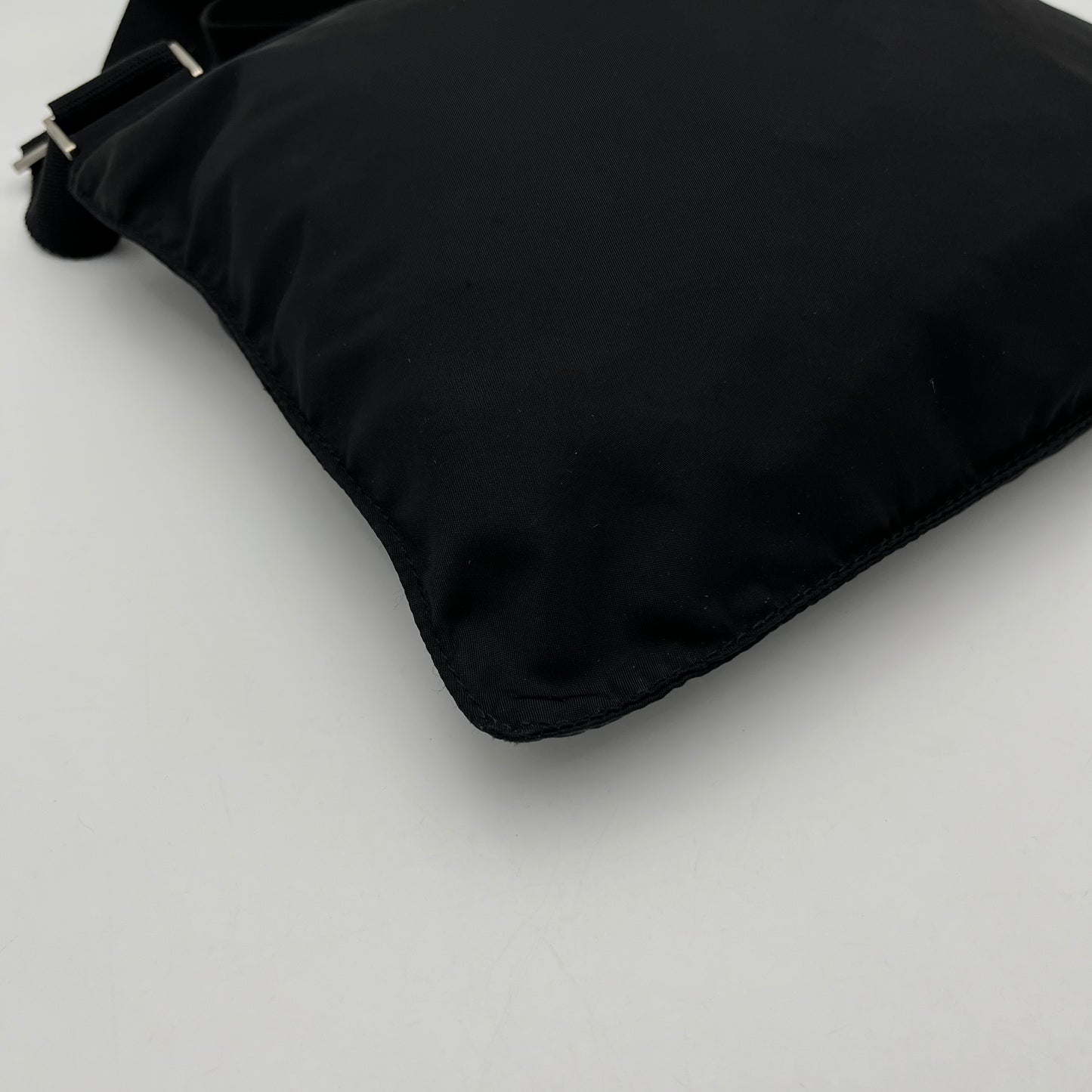 Prada Black Nylon Slim Crossbody