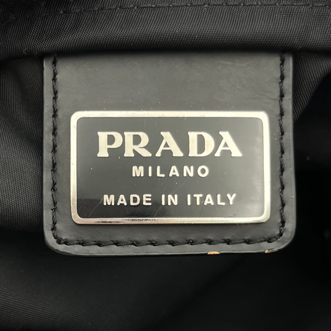 Prada Black Nylon Slim Crossbody