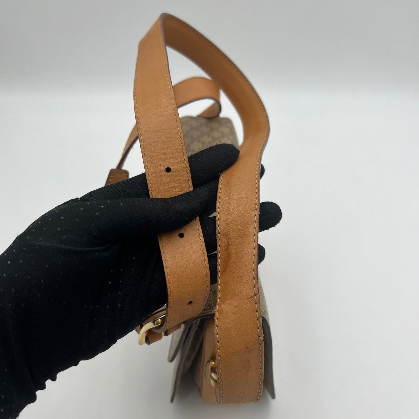 Celine Paris Macadam PVC Horse Carriage Crossbody