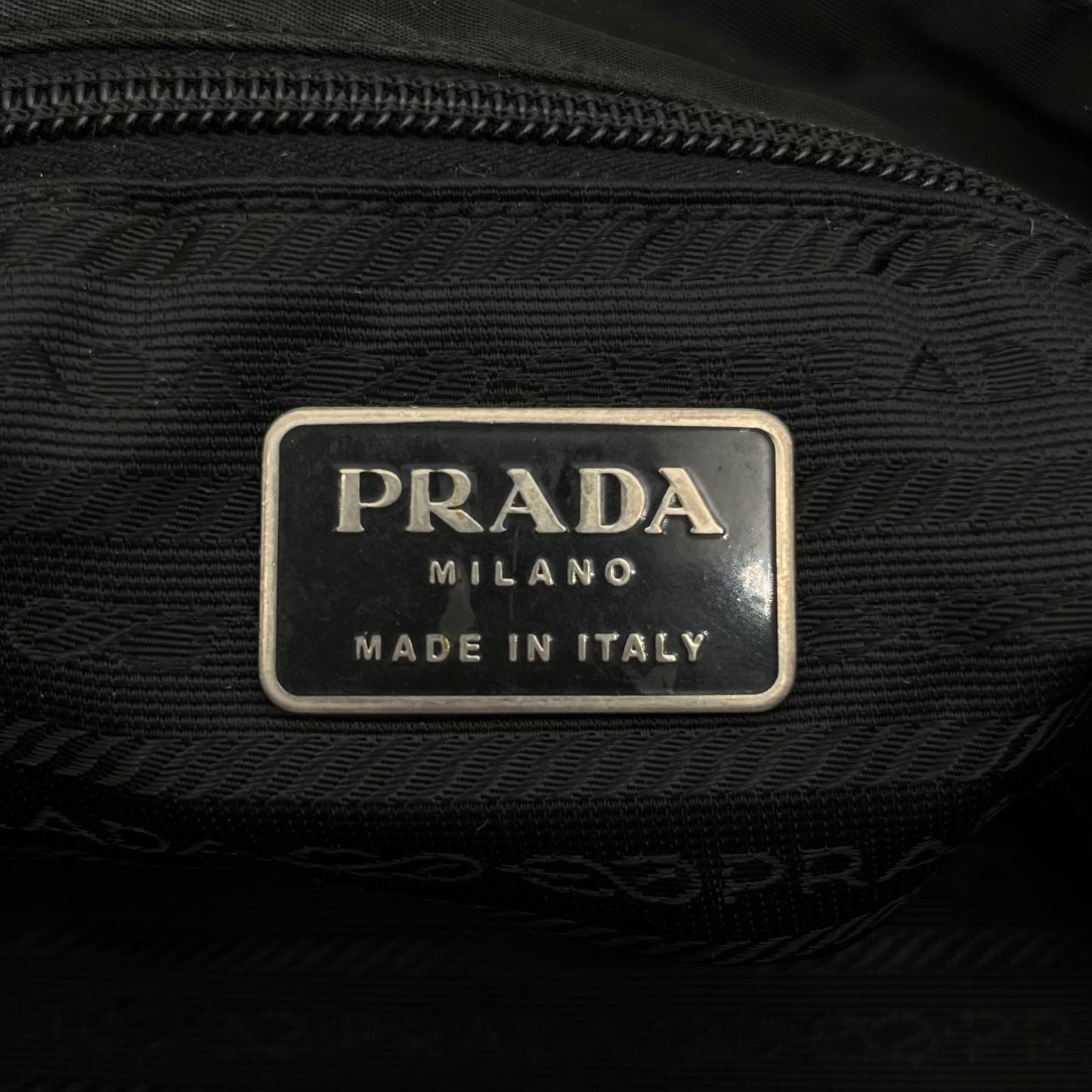Prada Black Nylon Men's Crossbody