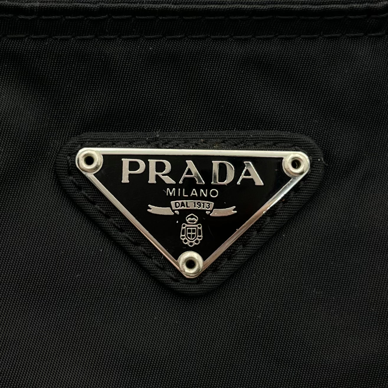 Prada Black Nylon Slim Crossbody