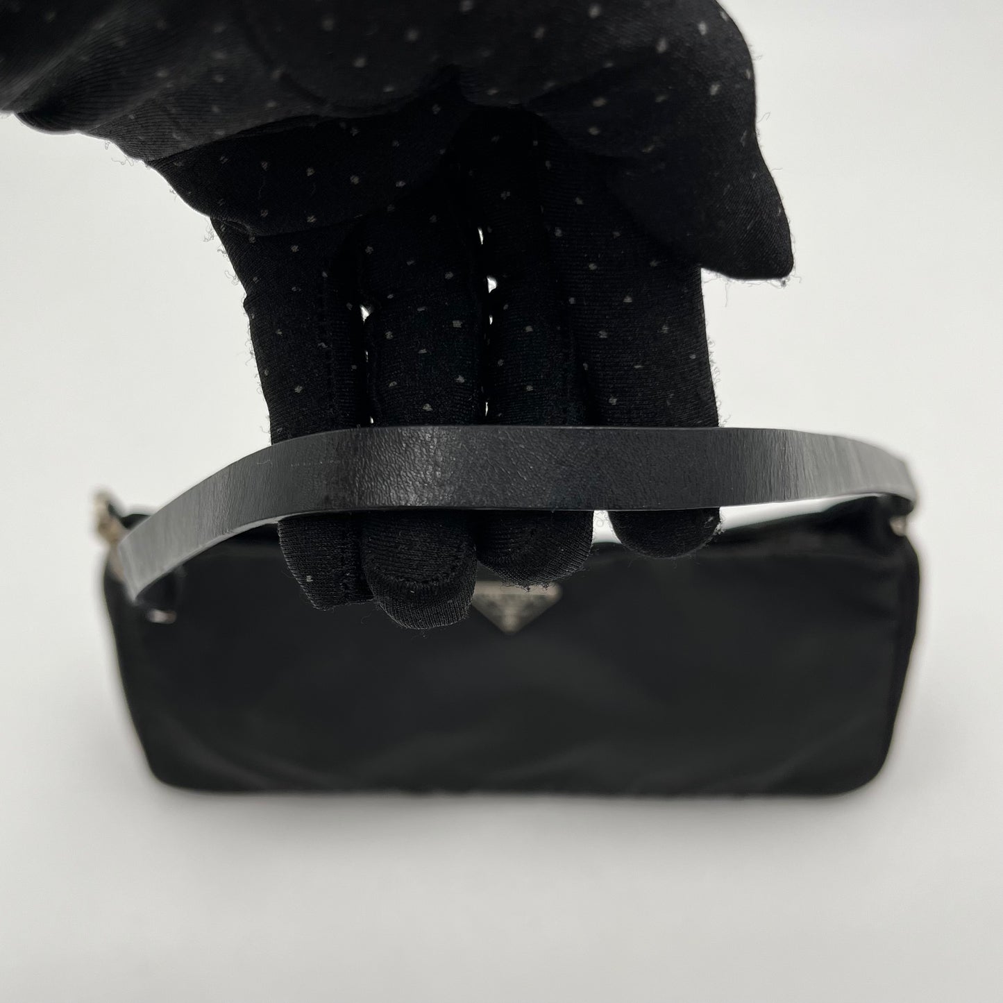 Prada Black Nylon Pochette