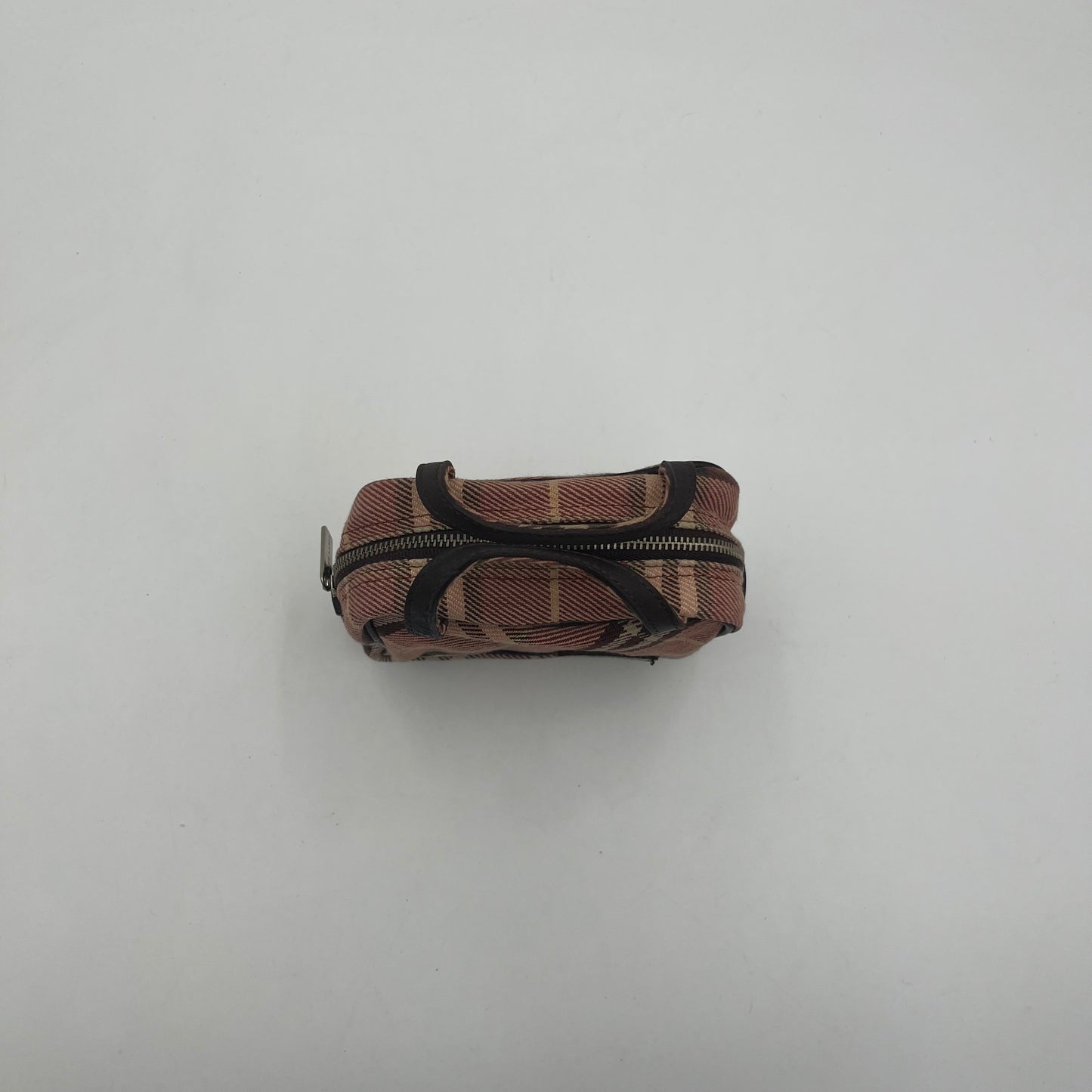 Burberry Blue Label Pink Nova Cloth Mini Tofu Bag