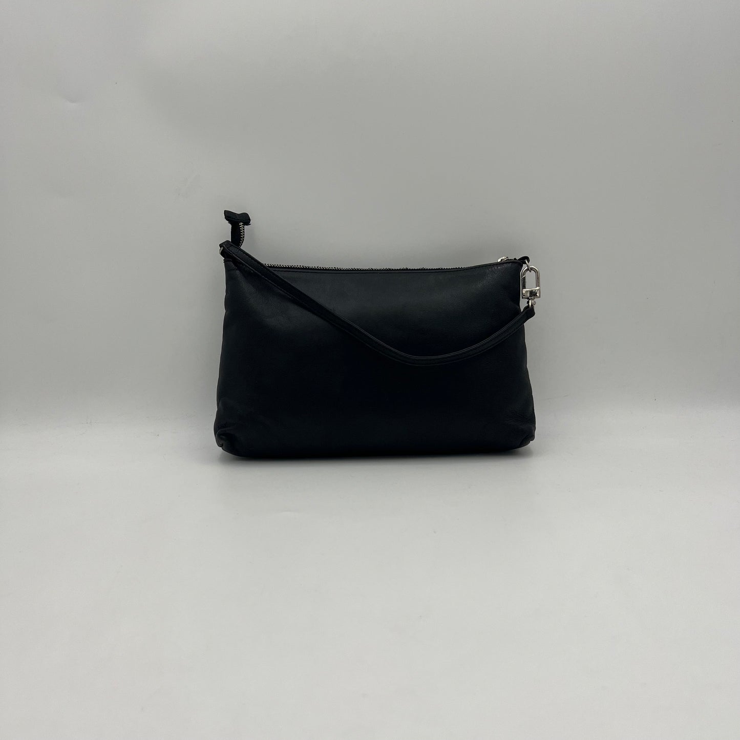Chanel Black Leather Pochette