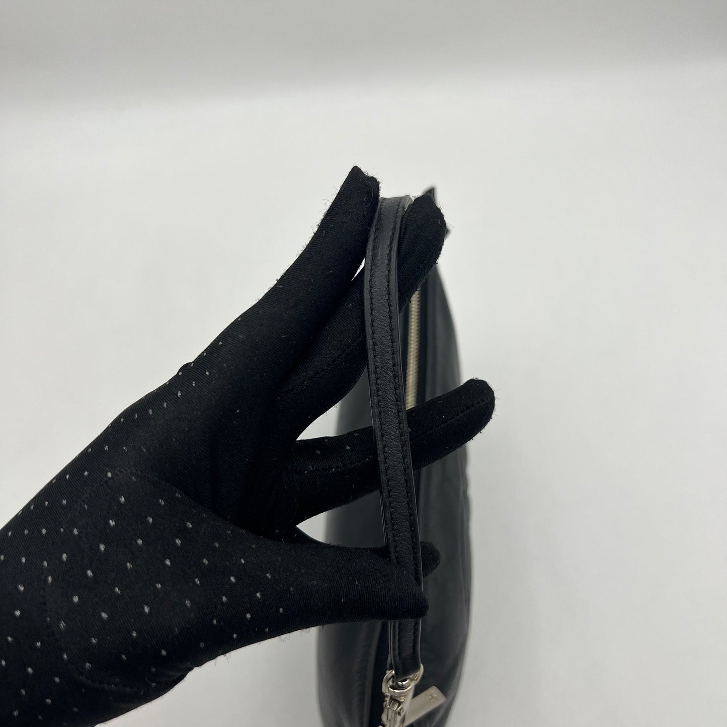 Chanel Black Leather Pochette