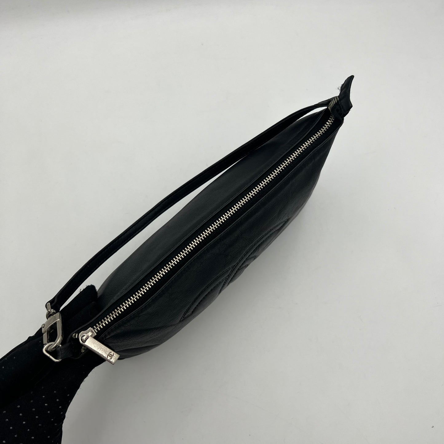 Chanel Black Leather Pochette