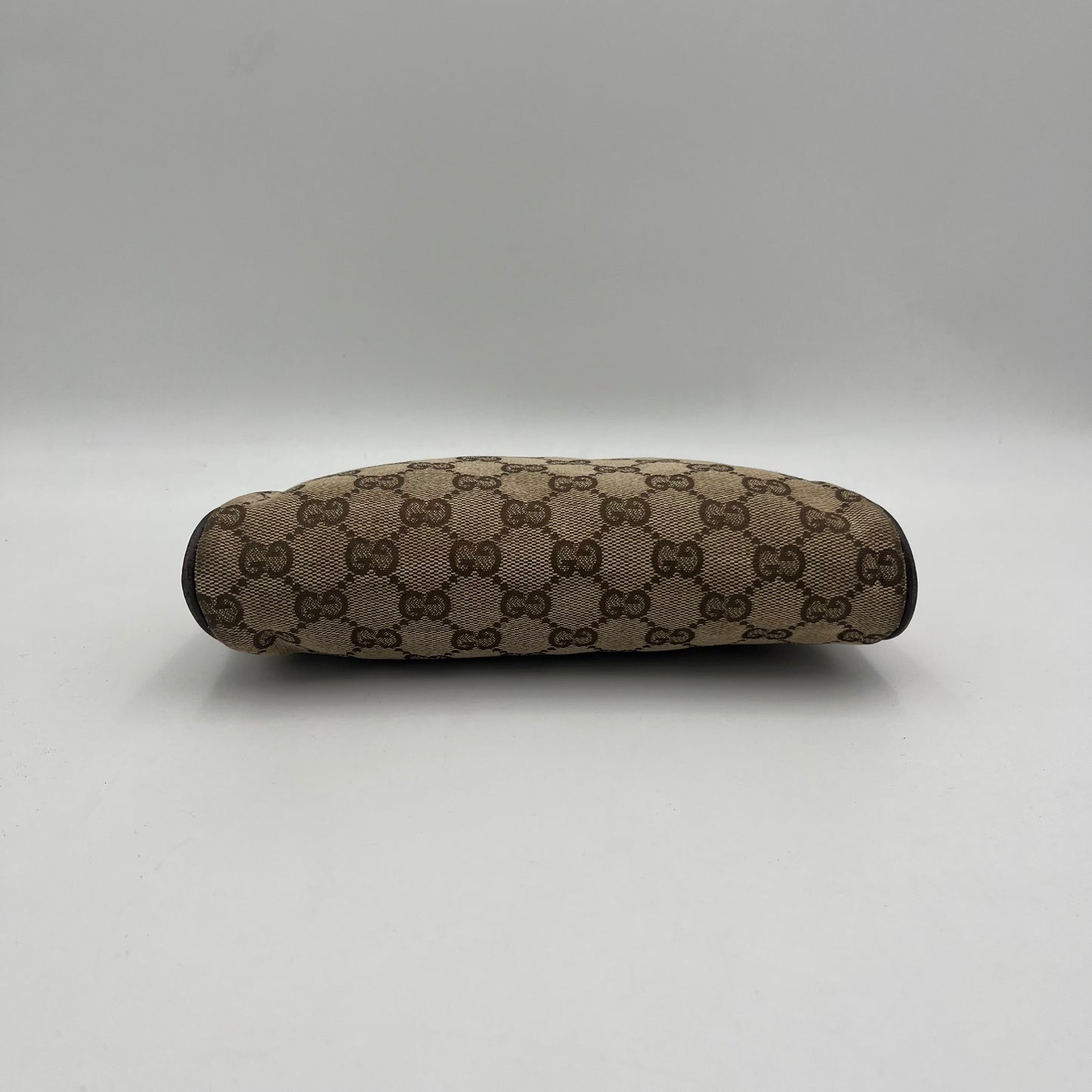 Gucci Brown Monogram Abbey D-Ring Pochette