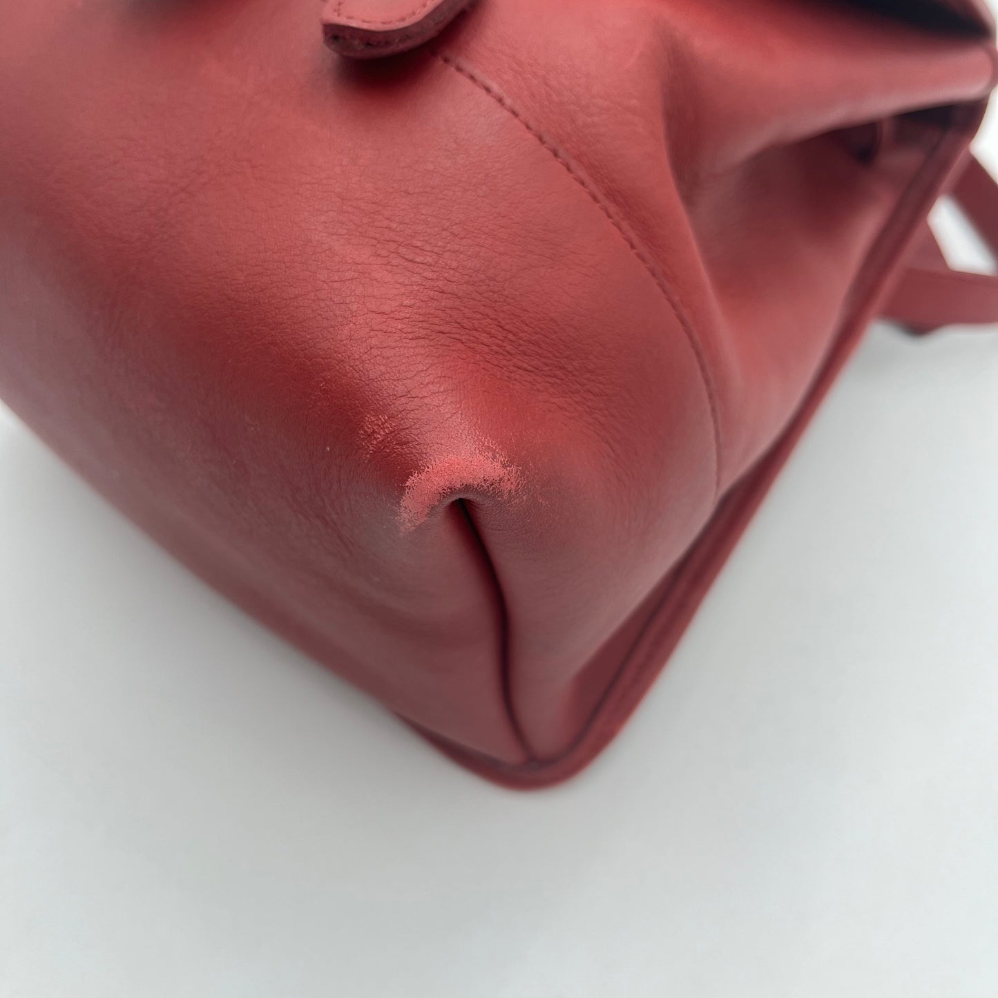 Coach Vintage Red Leather 9960 Mini Backpack