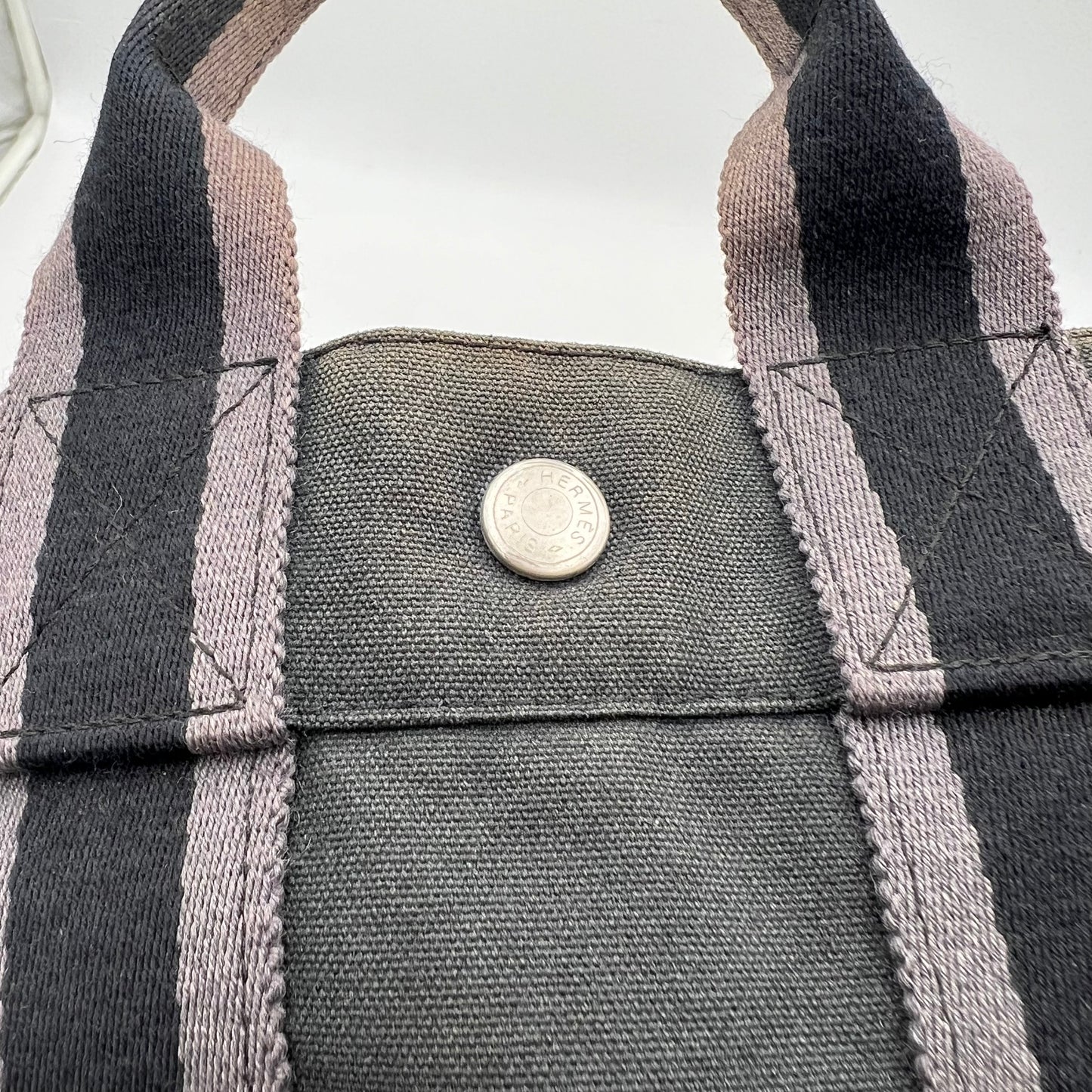 Hermes Gray Fourre Tote PM
