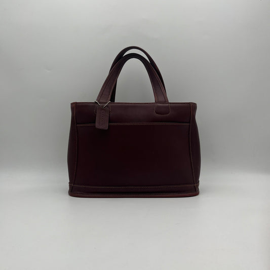 Coach Vintage Brown Leather Bleecker Handbag