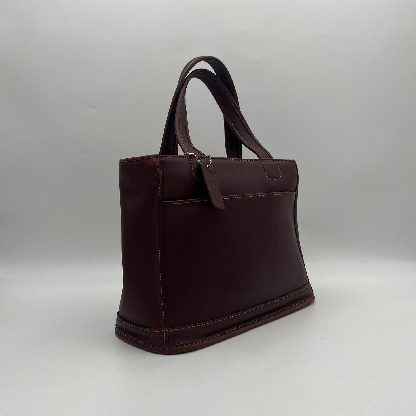 Coach Vintage Brown Leather Bleecker Handbag