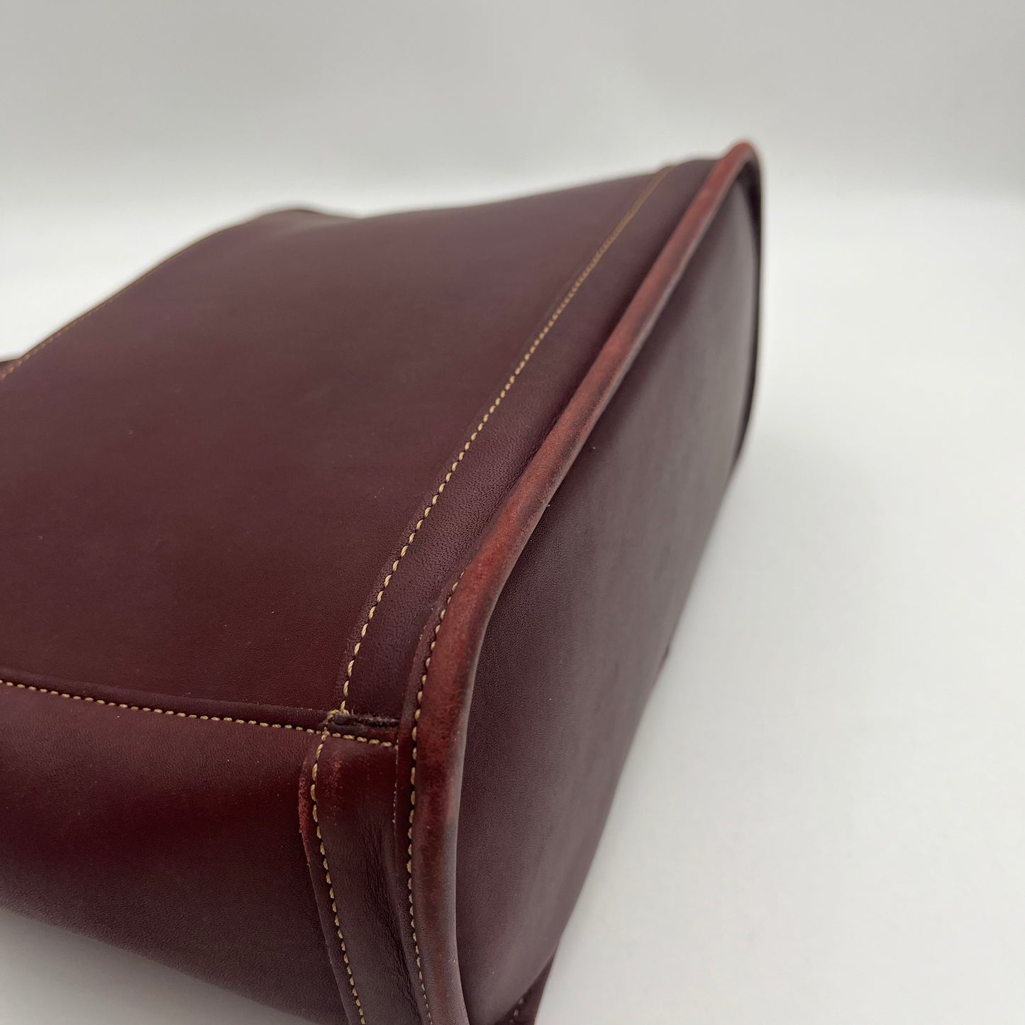 Coach Vintage Brown Leather Bleecker Handbag