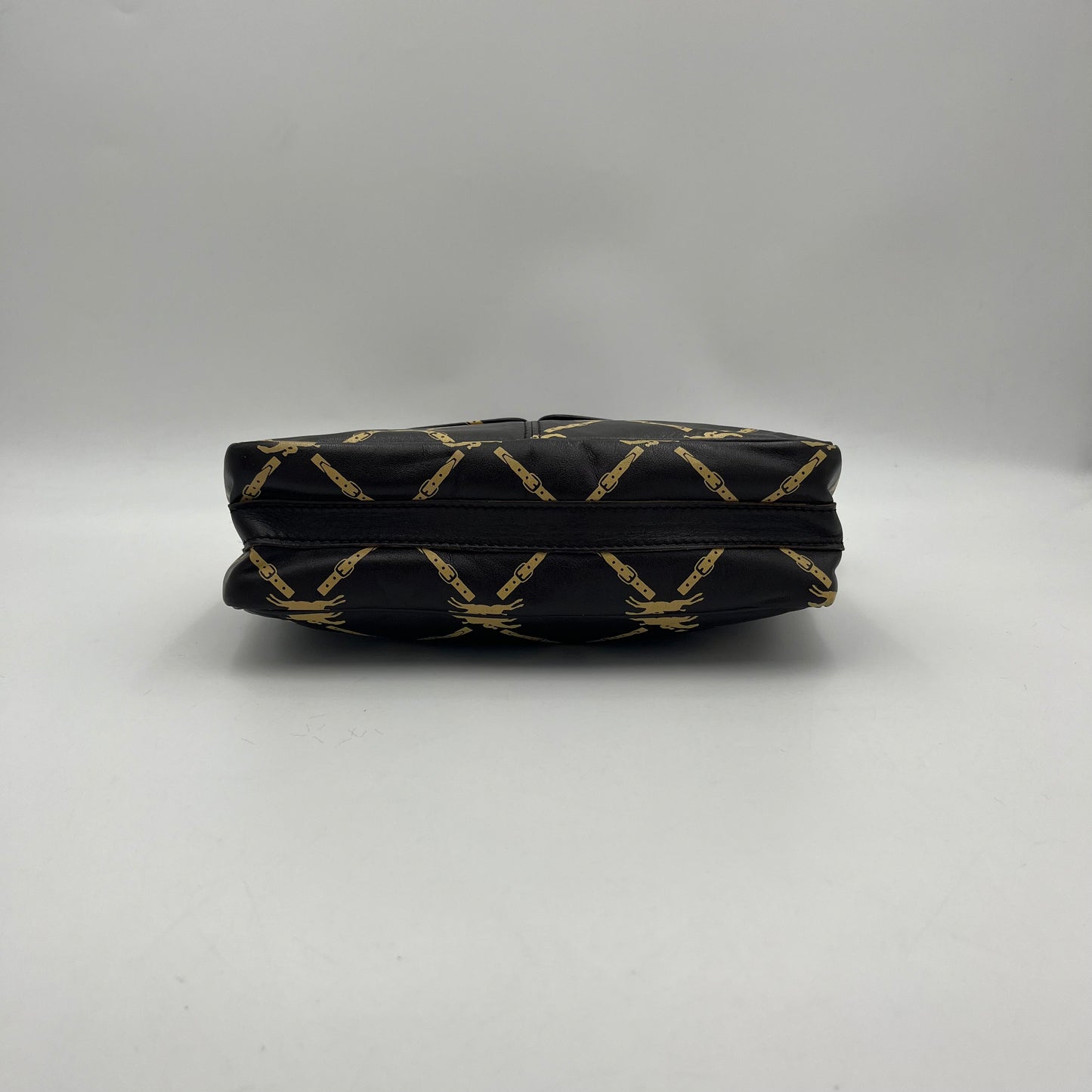 Longchamp Vintage Horse Belt Monogram Shoulder
