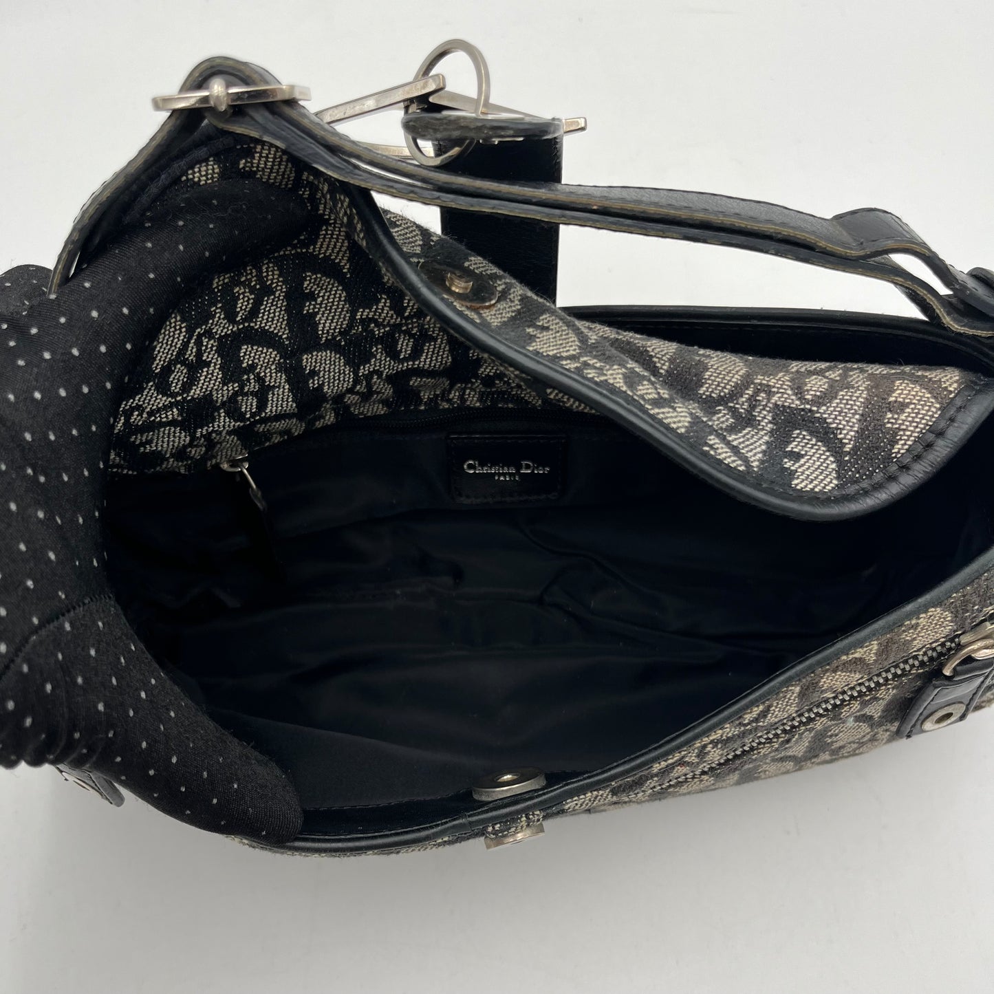Christian Dior Trotter Spellout D Charm Baguette