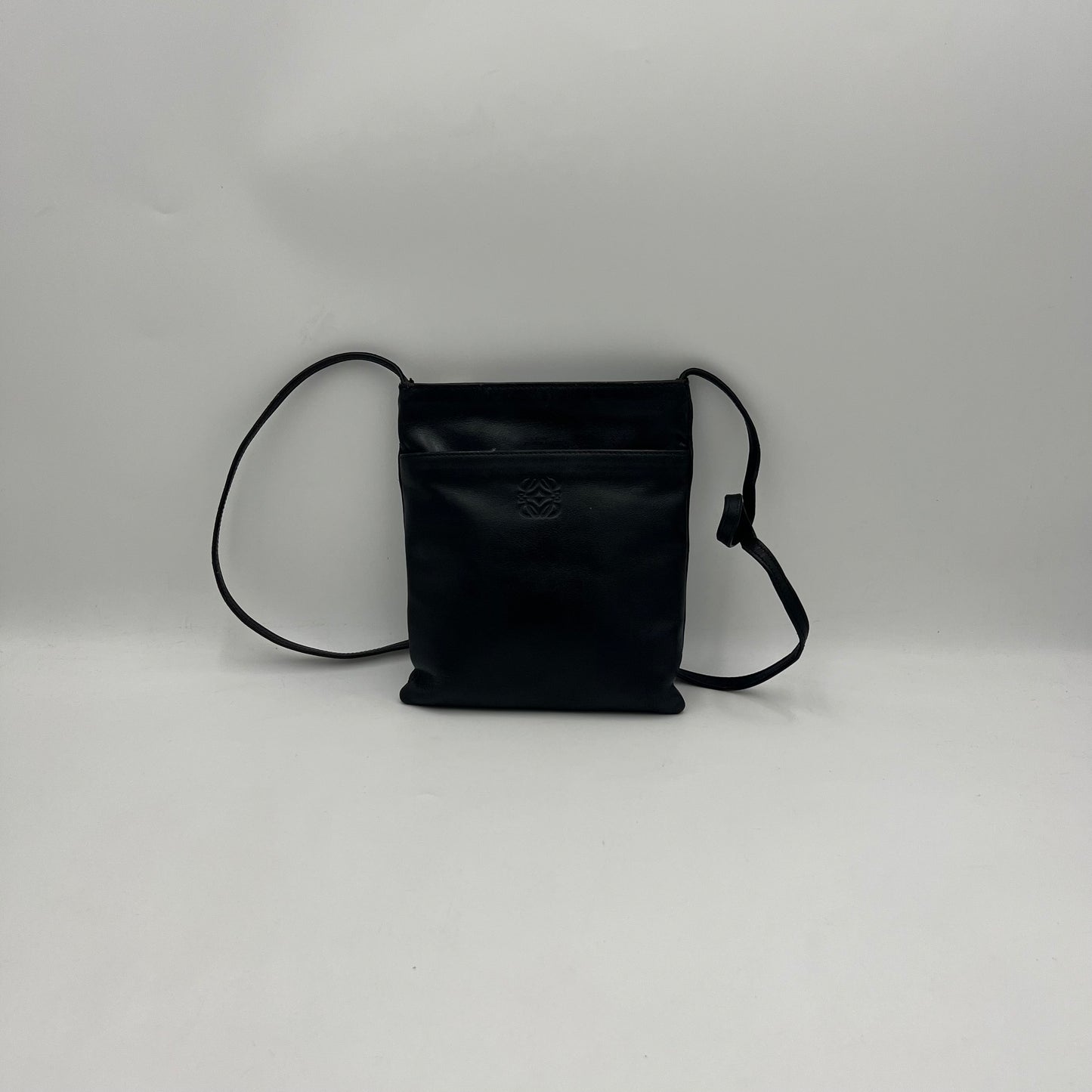 Loewe Black Leather Crossbody