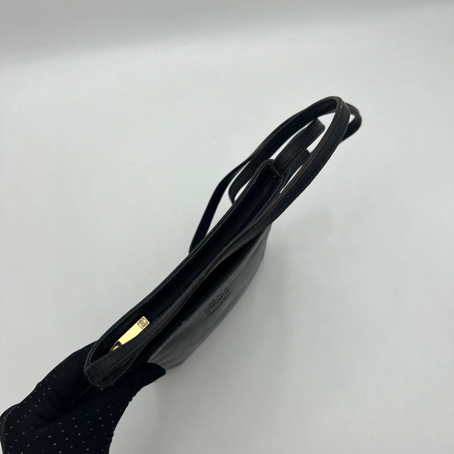 Loewe Black Leather Crossbody