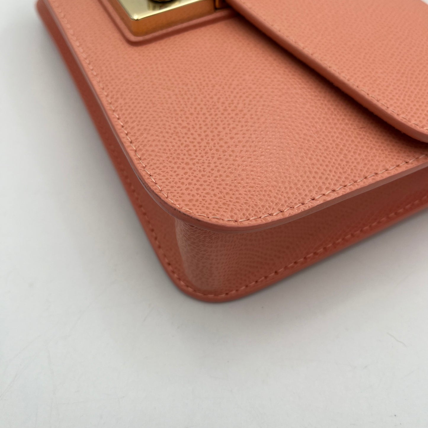 Furla Peach Metropolis Crossbody