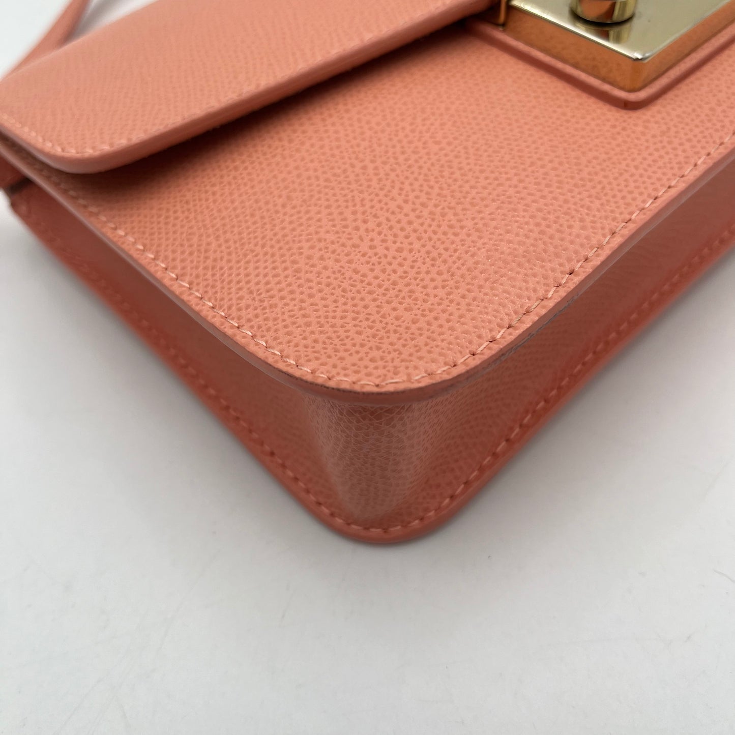 Furla Peach Metropolis Crossbody