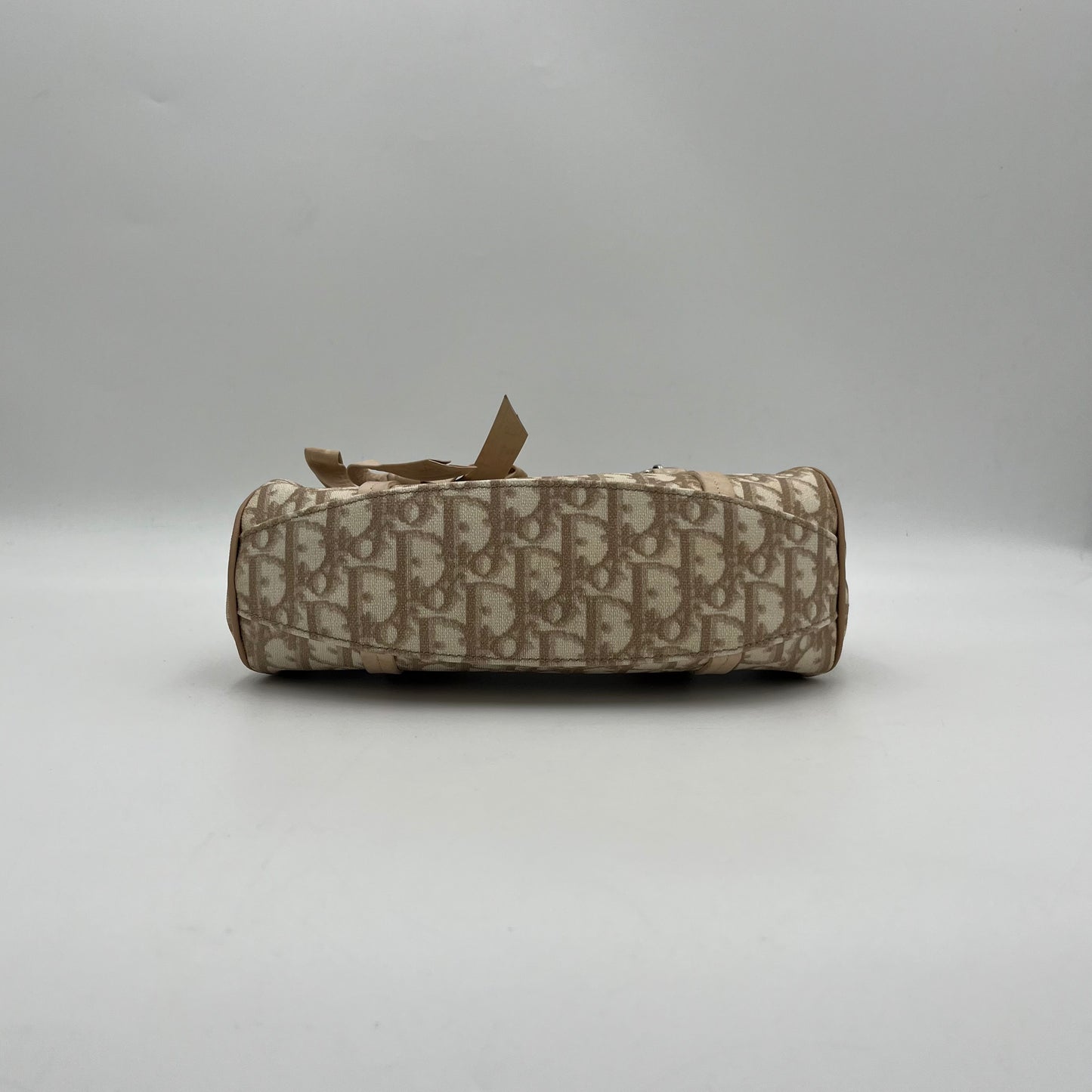 Christian Dior Beige Trotter Romantique Mini Flap Handbag