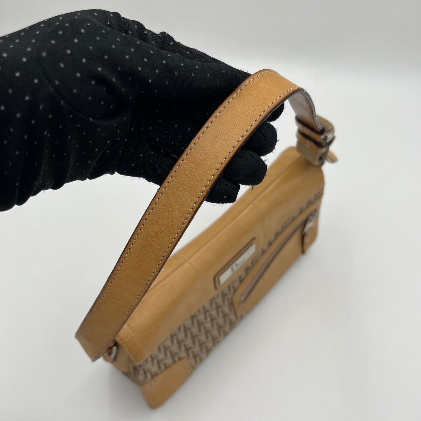 Christian Dior Brown Trotter Street Chic Flap Baguette